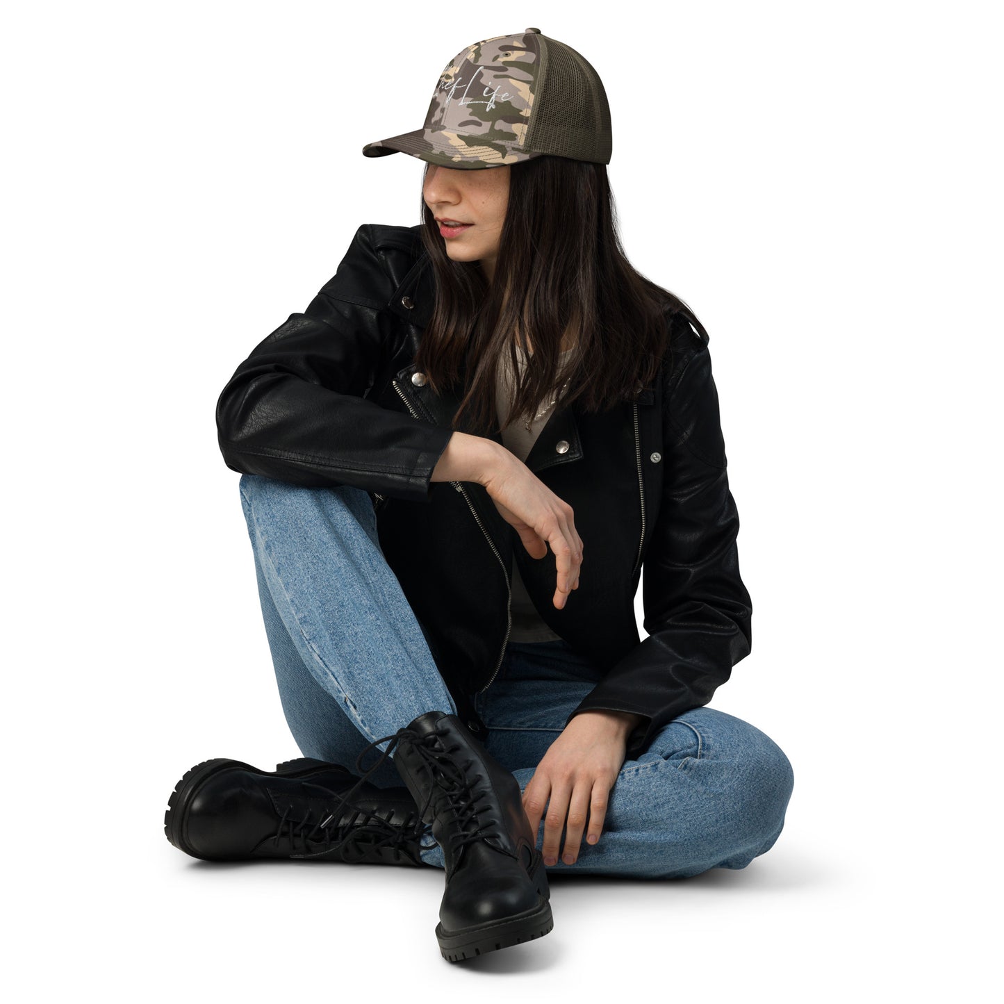 Camouflage #Chef Life trucker hat