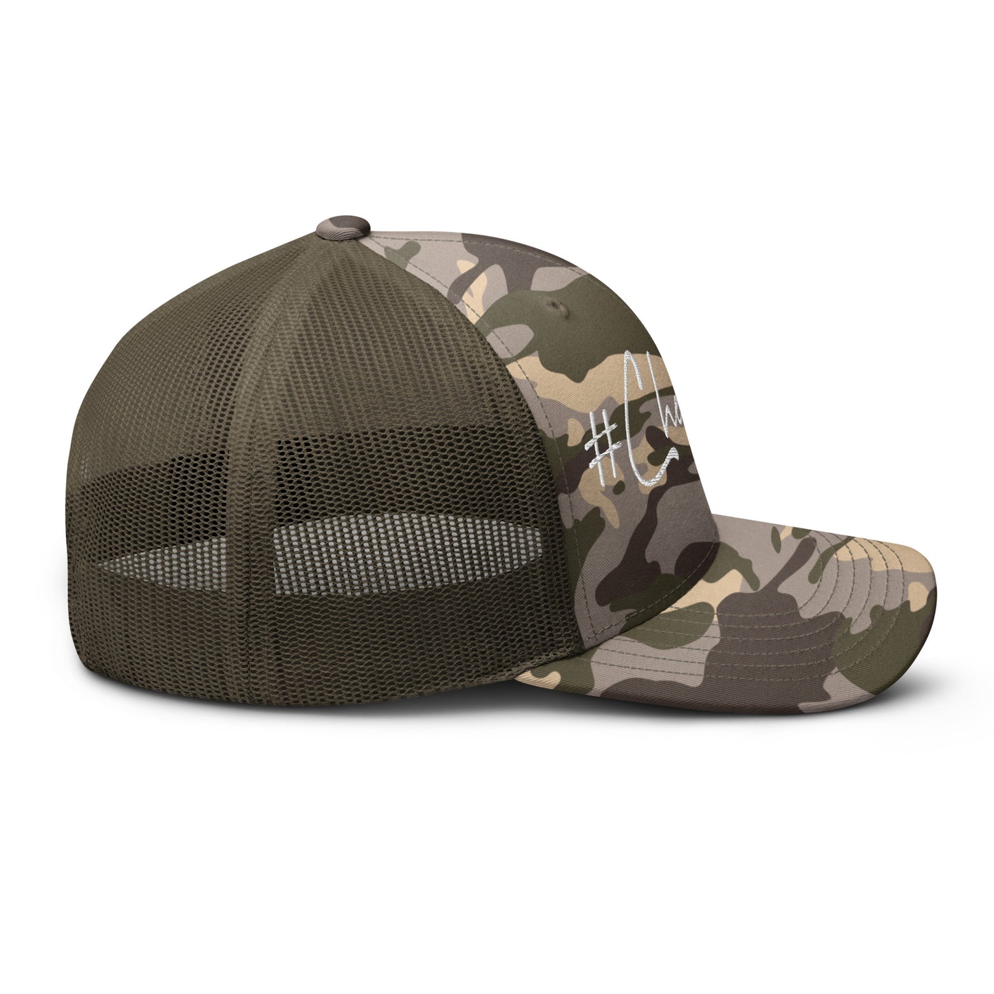 Camouflage #Chef Life trucker hat