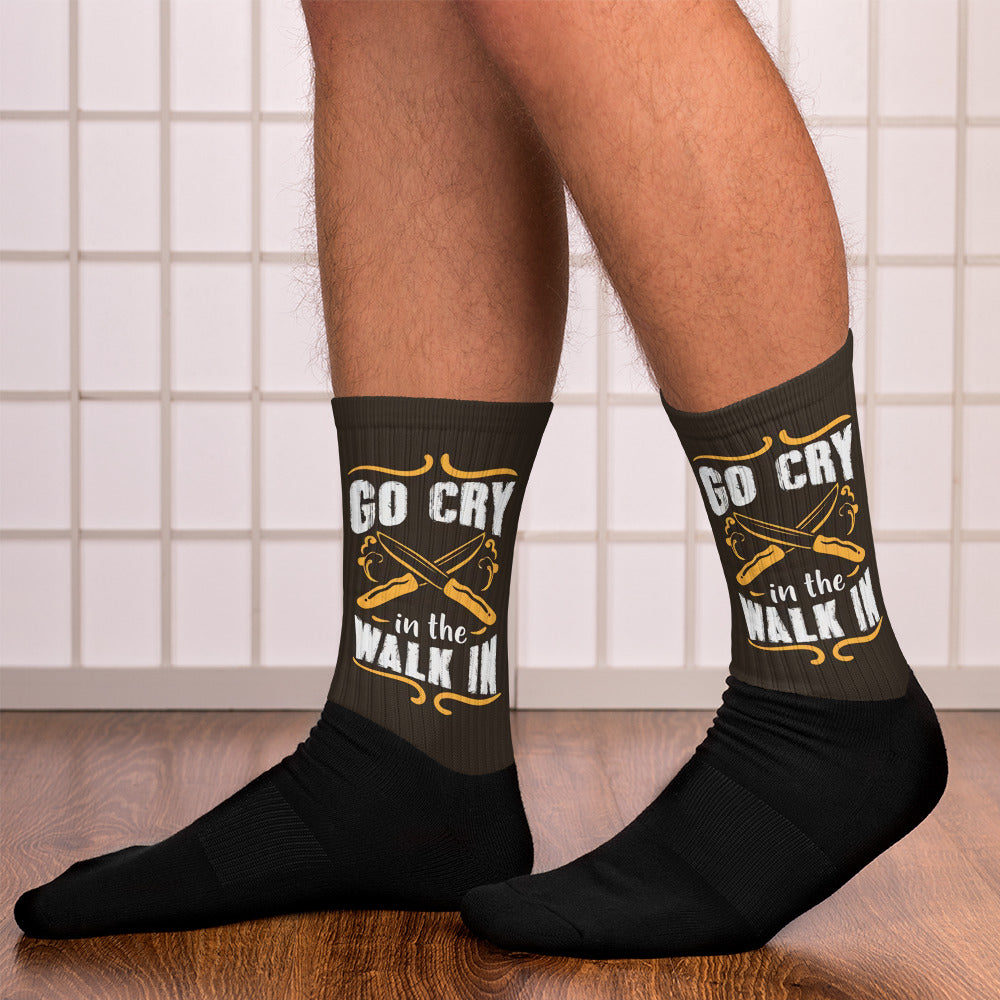 “Go cry in the walk-in” Socks